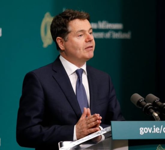 Donohoe: GDP to fall by 10.5% in 2020 with 220,000 job losses