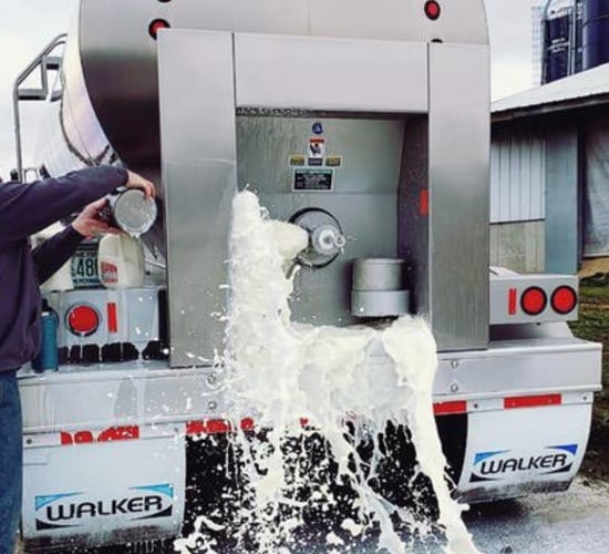 American farmers dump milk amid Covid-19 crunch