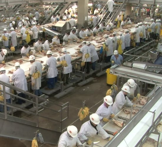 US meat giant on Covid-19: 'The food supply chain is breaking'