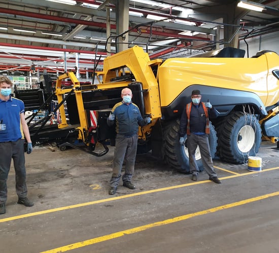 Covid-19: 67% of CNH plants 'operational' following lock-down