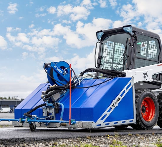 Bobcat launches new 'versatile' attachment for high-pressure water cleaning