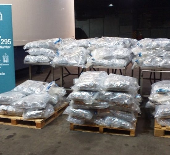 Revenue finds drugs worth €5.54 million in trailer of fruit