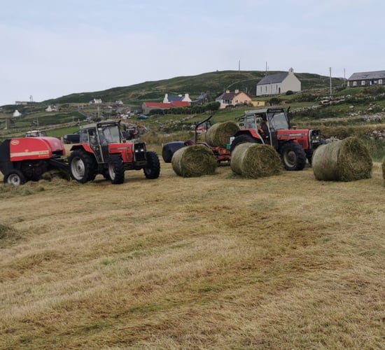 'Take me to the island': A wrap for baling silage on Cape Clear