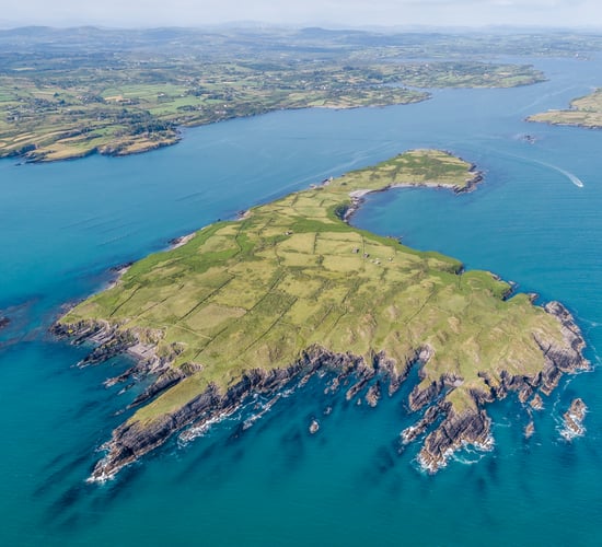 Video: 123.85ac private island used for grazing...up for grabs off Co. Cork coast