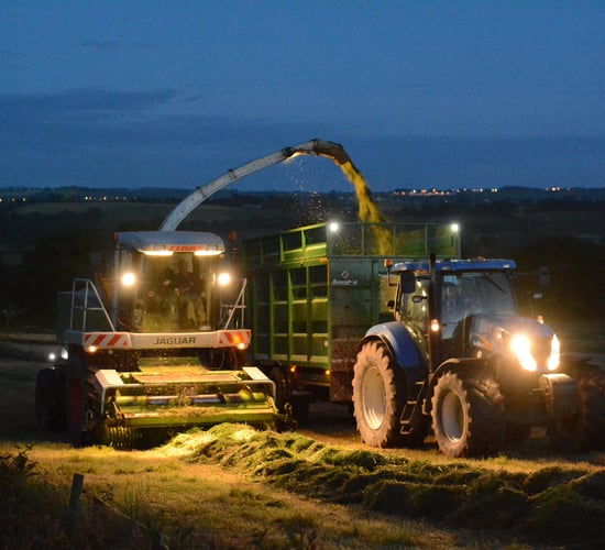 'All night silage-cutting' complaint prompts fiery online debate