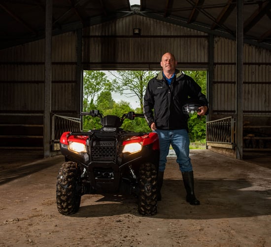 ‘I loved it’: John ‘Bull’ Hayes test-drives Bóthar’s quad bike for ‘Ploughing' draw