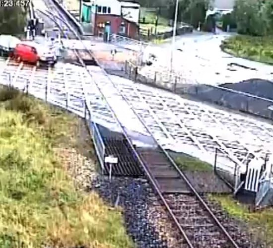 Train delays from Mayo to Dublin after van ploughs through barrier