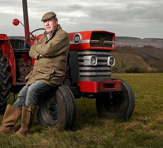 A millionaire's view of farming...and the harvest