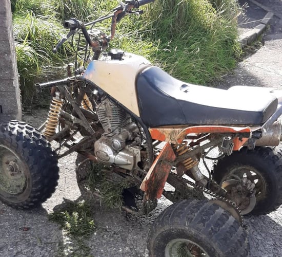 Quad 'observed driving in a dangerous manner' seized
