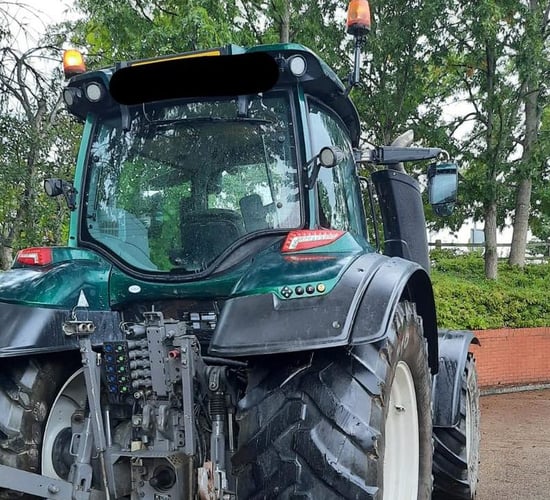 Tractor found parked up 'with its engine running and no one in it'