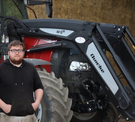 Which loader does this Co. Kildare tillage farmer choose every time?