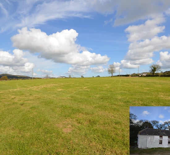 50.5ac roadside holding with farmhouse and sheds hits market