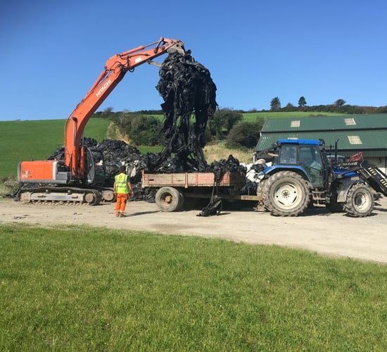 How much will farmers be charged to recycle plastic this year?