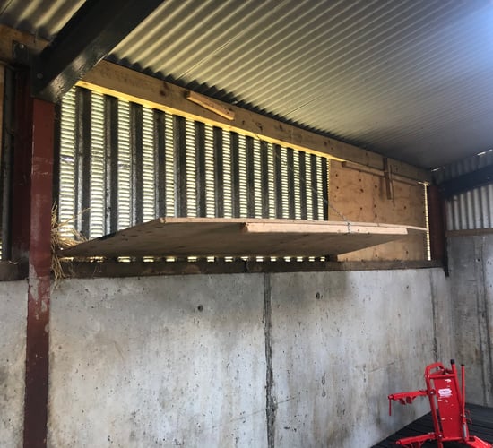 Making changes in calf housing to manage draughts