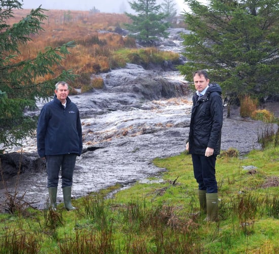 Peat slide: Ministers 'shocked' at devastation as cross-border response group visits site