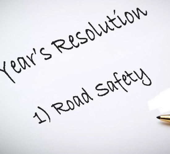Road safety urged as a New Year resolution