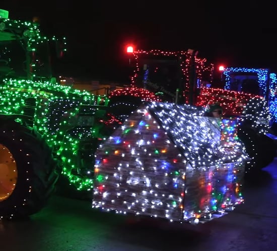 Making the ultimate online Christmas experience...on tractors