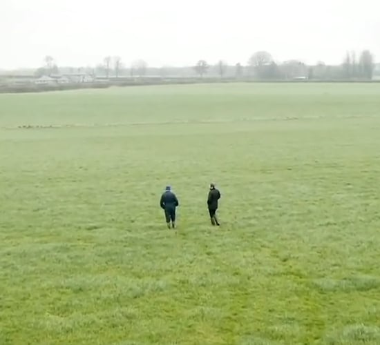 George Goes Dairy Farming : Pat Flaherty and Rory Quinn in Meath