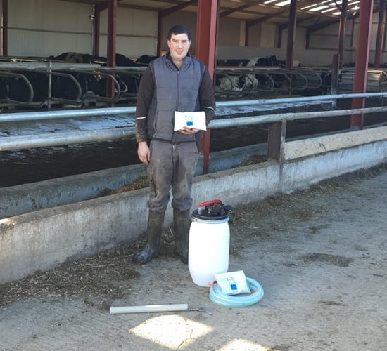Why is rehydration vital after calving?