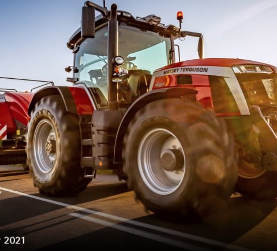 Massey Ferguson wins Red Dot Award for MF 8S tractor series
