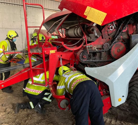 Laois firefighters 'get to grips' with agri-machinery rescues