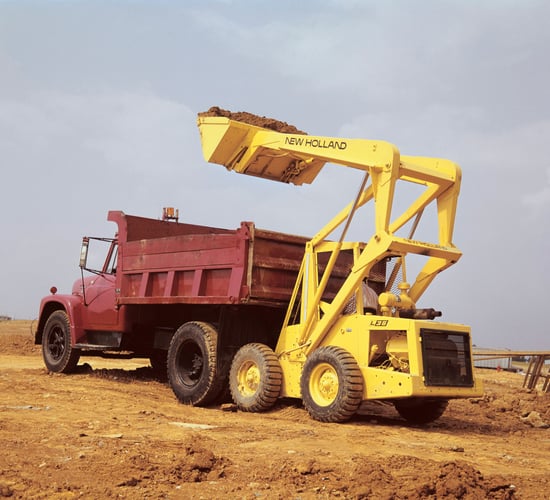 50 years of New Holland skid steer loaders