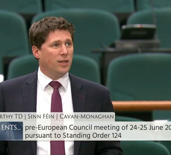 Carthy slams agriculture minister for lack of position on CAP