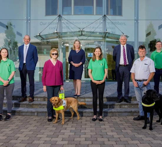 Aurivo names guide dog group as charity partner for 2021