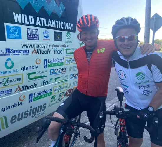 Agri ultra cycle: Video - €18,000 raised so far as team tackles Kerry