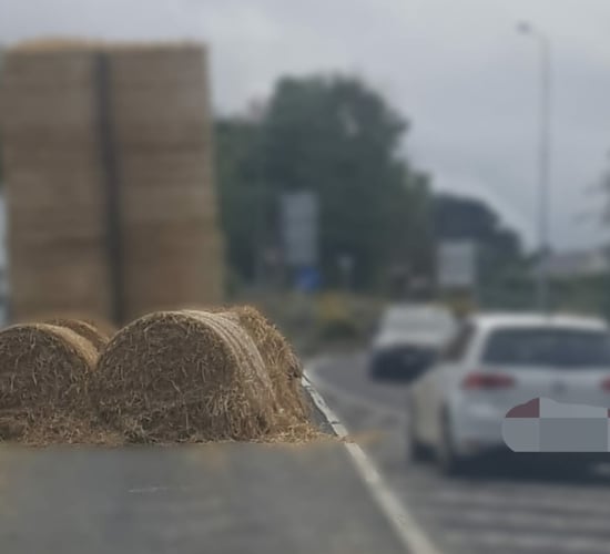 Public urged to secure loads following botched bales trip