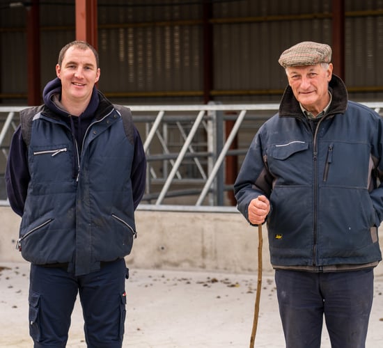 Efficient 4-Bay slatted unit for Limerick store-to-beef farm