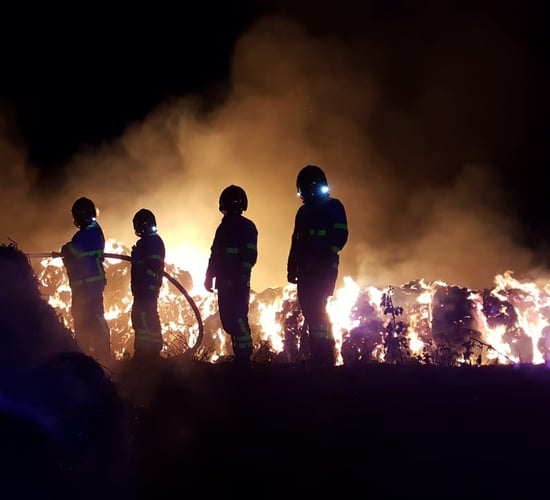 Gardaí investigating bale fire in north Dublin