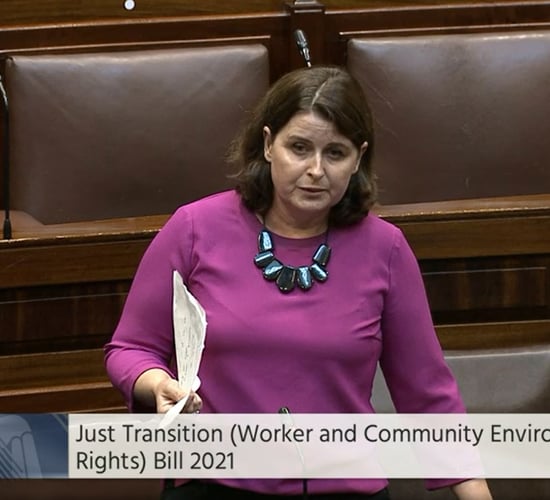 Social Democrats TD introduces Just Transition Bill to Dáil