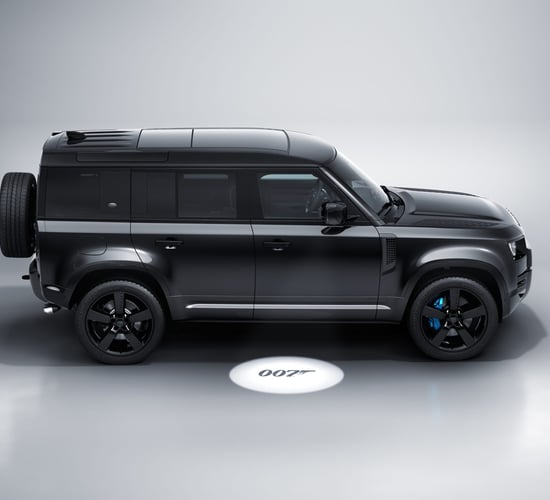 Video: Land Rover launches new Defender V8 to mark Bond film