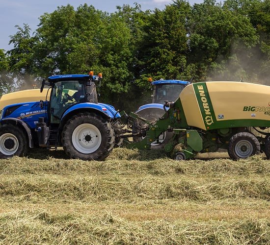 Making hay for horses, rhinos and hippos...in Kildare