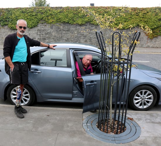 Galway farmer highlights disabled parking problems
