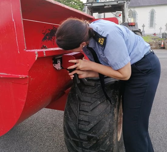 Trailer and property marking event on in the west today