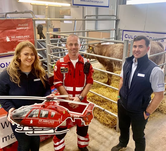 1,500 support heifer ‘Hope’ and Air Ambulance NI fundraiser at Balmoral Show