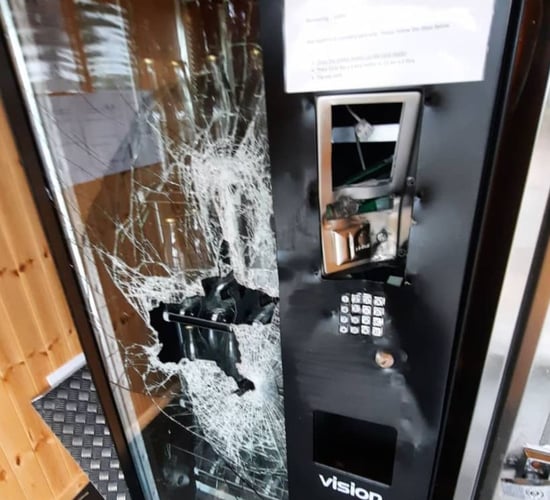 Milk vending machine business 'forced to close' after vandalism