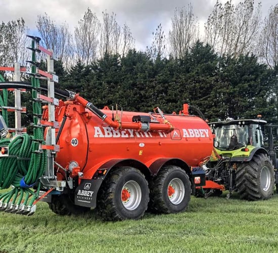 Abbey tandem tanker for Lyons Farm, UCD