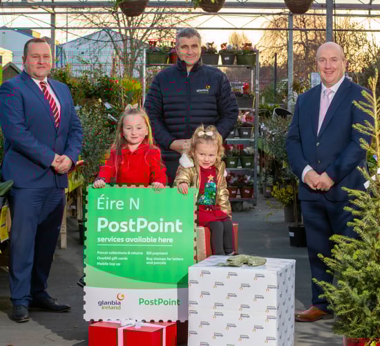 Glanbia forms partnership with PostPoint to offer postal services