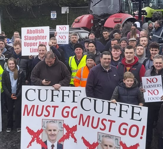 Farmer protest in Kildare stood down following meeting