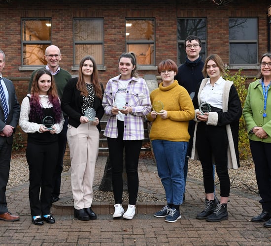 CAFRE presents performance awards to students at Enniskillen campus