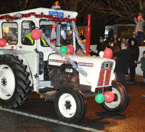Festive season tractor runs