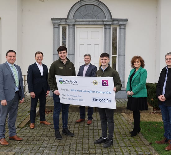 Autonomous robot start-up among UCD AgTech winners