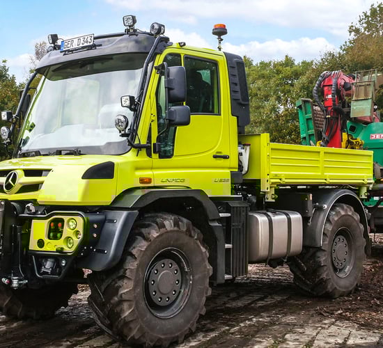 Extra muscle for the Unimog