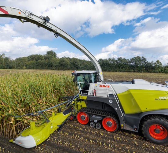 Tracks bring multiple benefits to forage harvesters