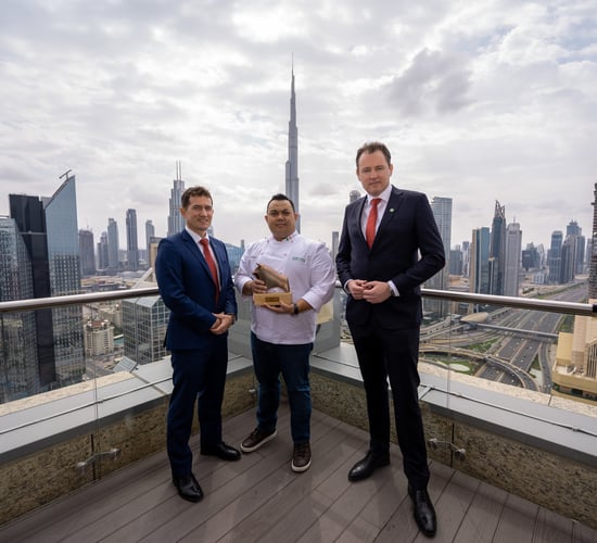 Dubai-based chef joins prestigious club to promote Irish beef