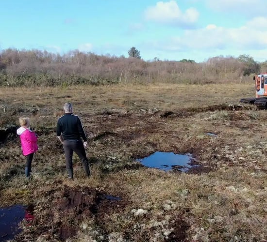 'The lungs of Ireland' - first peatland restoration project in Co. Clare