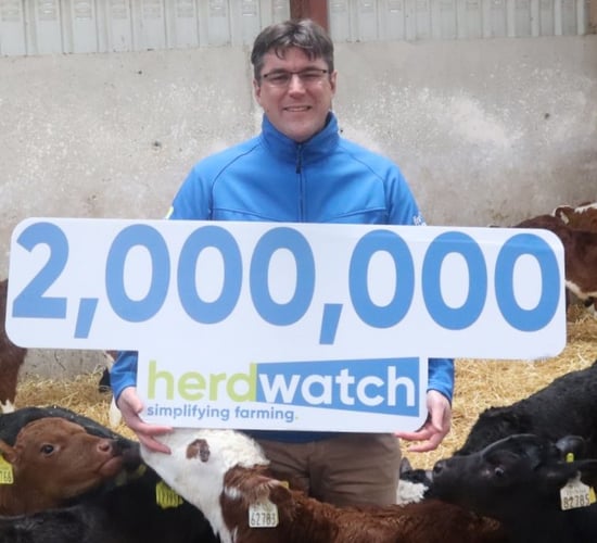 Herdwatch reaches two million registered calves